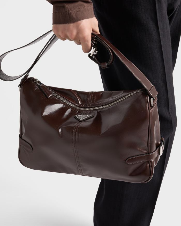 NIGO PRADA Leather Shoulder Bag #nigo335978