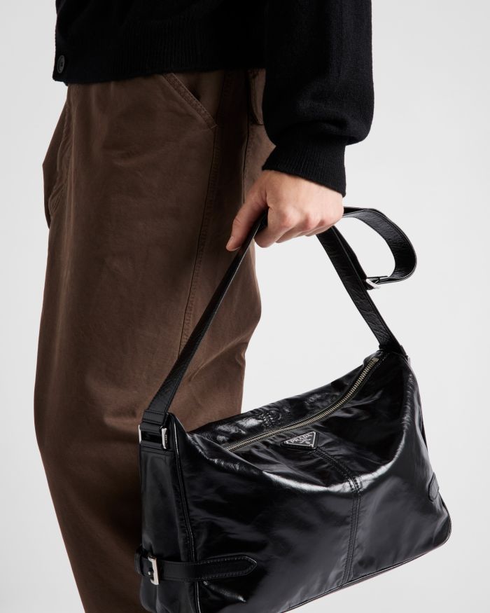 NIGO PRADA Leather Shoulder Bag #nigo335978