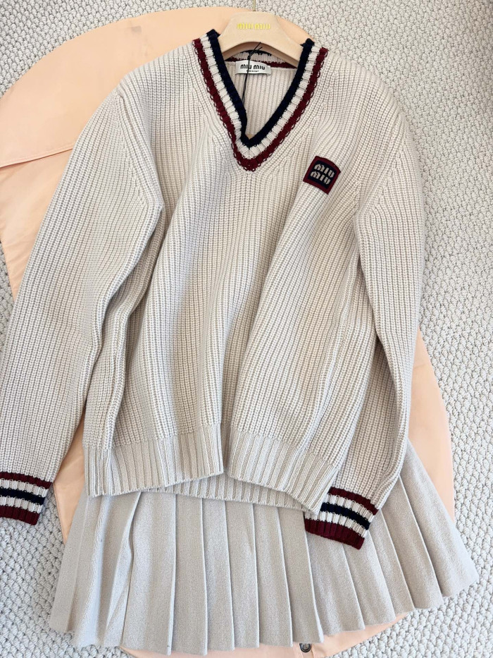 NIGO MiuMiu Natural Cashmere Sweater #nigo335987