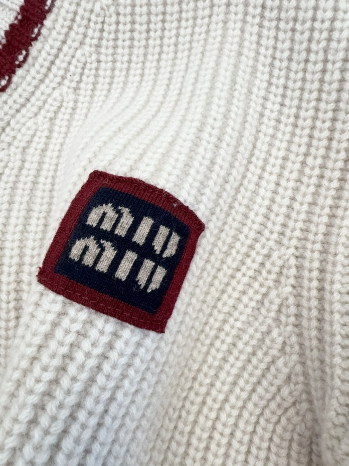 NIGO MiuMiu Natural Cashmere Sweater #nigo335987