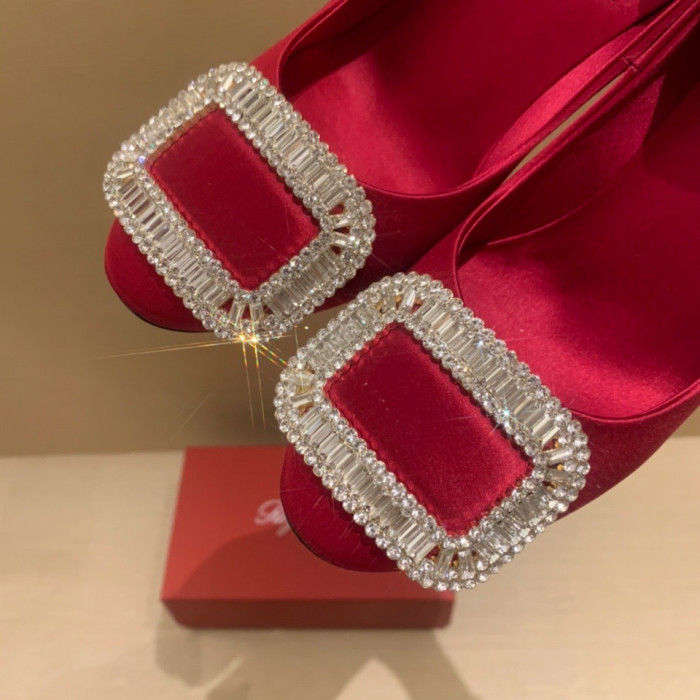 NIGO Roger Vivier Silk 6.5cm High Heels#nigo336056