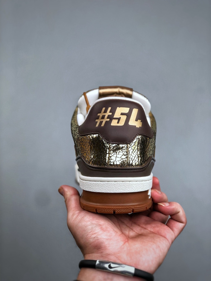NIGO Louis Vuitton LV Trainer Sneaker Shoes 1AJA00#nigo336026