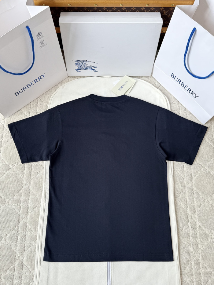 NIGO Burberry EKD Cotton T-shirt Navy #nigo336017