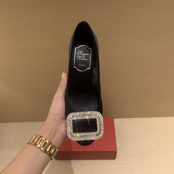 NIGO Roger Vivier Silk 6.5cm High Heels#nigo336056
