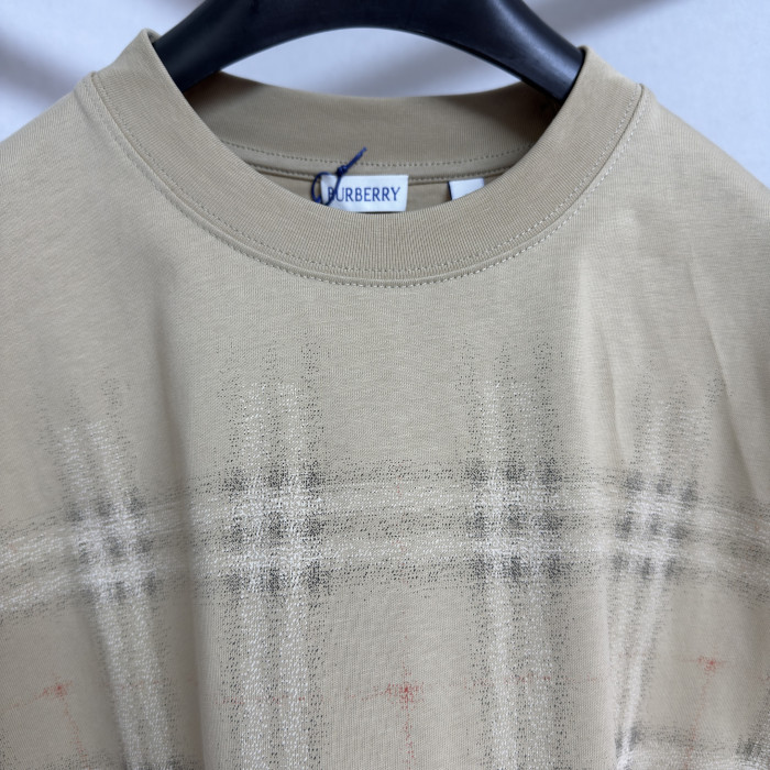NIGO Burberry Men's Gradient Check Cotton T-shirt #nigo335879