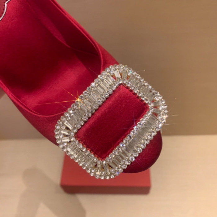 NIGO Roger Vivier Silk 6.5cm High Heels#nigo336056