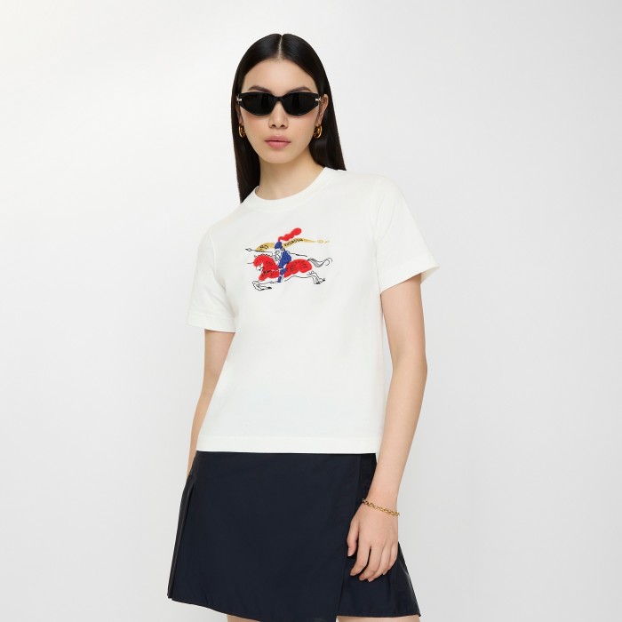 NIGO Burberry EKD Cotton T-shirt Navy #nigo336017