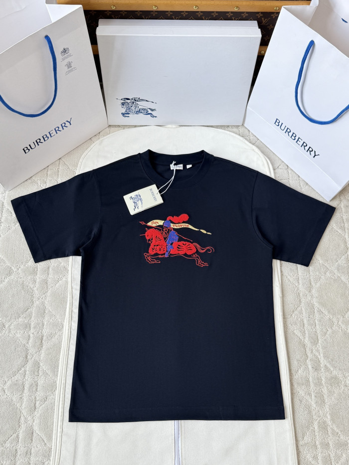 NIGO Burberry EKD Cotton T-shirt Navy #nigo336017