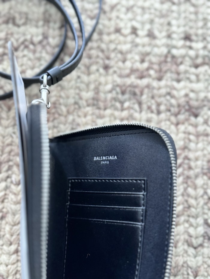 NIGO Balenciaga Men's Passport Long Wallet 1 Ticket in Passport Blue #nigo336008