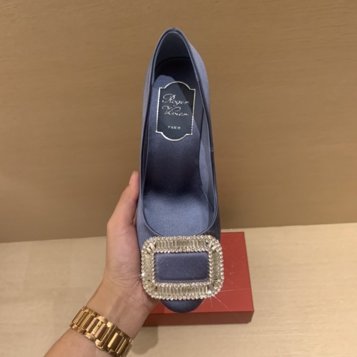 NIGO Roger Vivier Silk 6.5cm High Heels#nigo336056