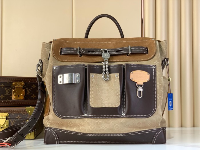 NIGO Louis Vuitton Steamer 40 Other Leathers Men Bags M26019 #nigo336013