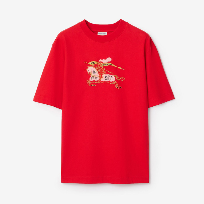 NIGO Burberry EKD Cotton T-shirt Navy #nigo336017
