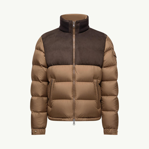 NIGO Moncler Beige Cheverny Suede Short Down Jacket Short Down Jackets #nigo335922