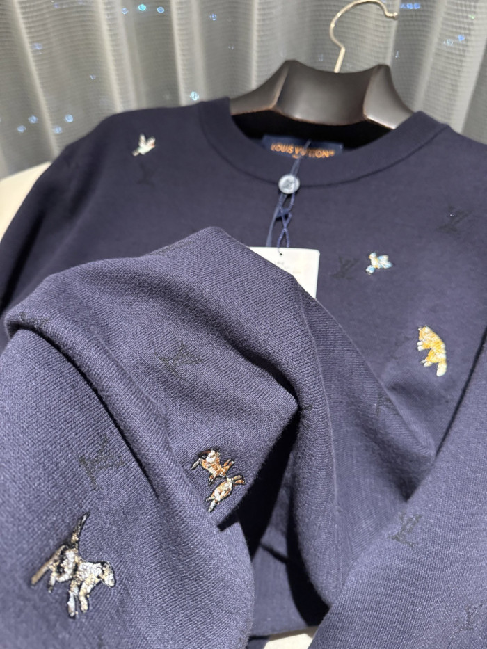 NIGO Louis Vuitton LV Blason Long-Sleeved Crewneck #nigo335724