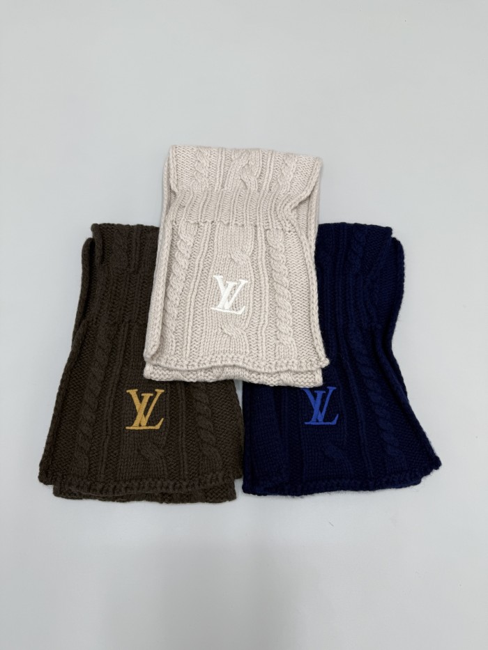 NIGO Louis Vuitton Only LV Mini Cable Scarf Accessories M96756 M96755 M96754#nigo336109