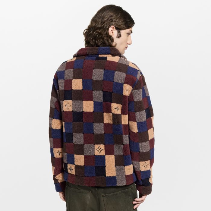 NIGO Louis Vuitton Damier Fleece Blouson #nigo336104