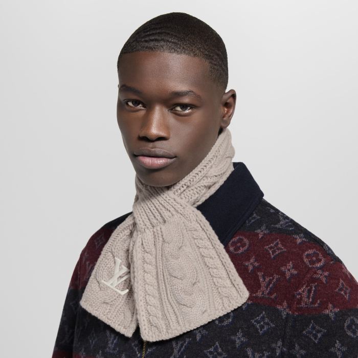 NIGO Louis Vuitton Only LV Mini Cable Scarf Accessories M96756 M96755 M96754#nigo336109