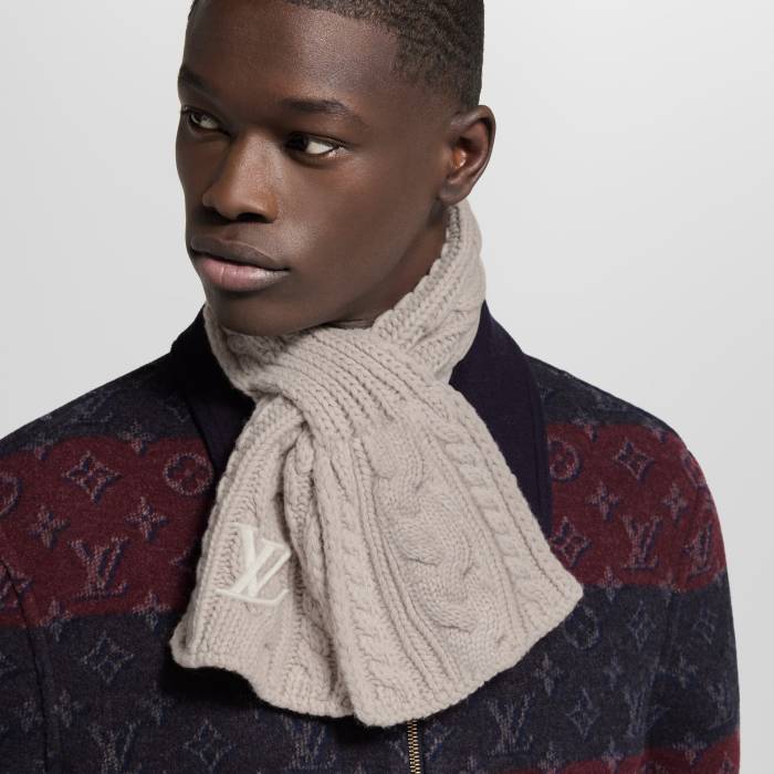 NIGO Louis Vuitton Only LV Mini Cable Scarf Accessories M96756 M96755 M96754#nigo336109