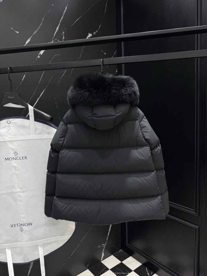 NIGO Moncler Laichefur Women's Hooded Short Down Jacket #nigo336080
