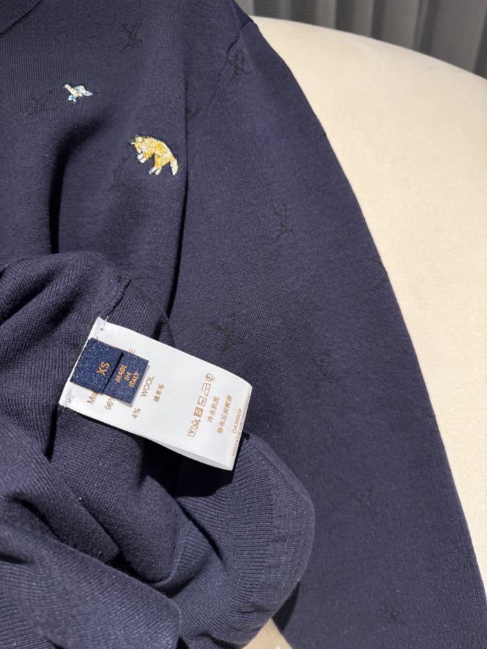 NIGO Louis Vuitton LV Blason Long-Sleeved Crewneck #nigo335724