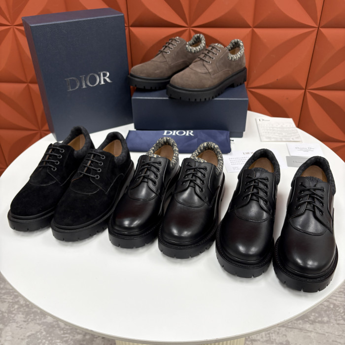 NIGO DIOR Dior Explorer III Derby Shoe Black Smooth Calfskin and Black Dior Oblique Jacquard #nigo336111