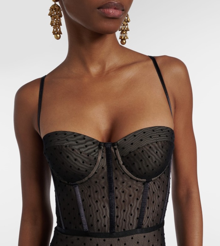 NIGO Zimmermann Dot Bodysuit Black #nigo336152