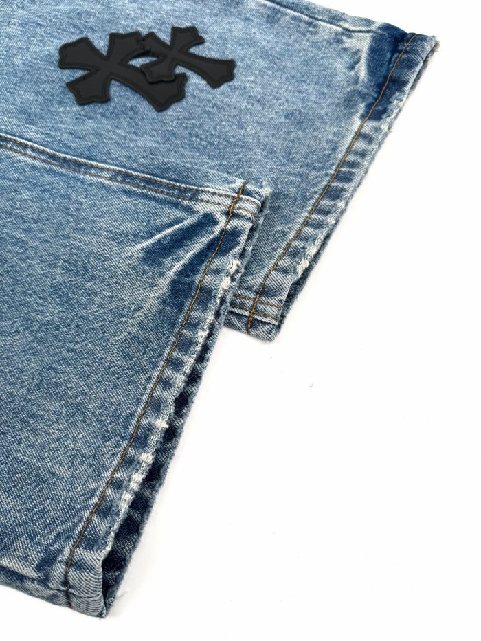 NIGO Chrome Hearts Cross Logo Jeans #nigo336107