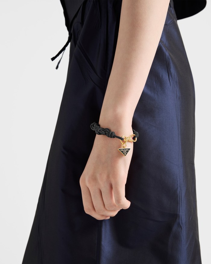 NIGO Prada Nappa Leather Bracelet #nigo336186