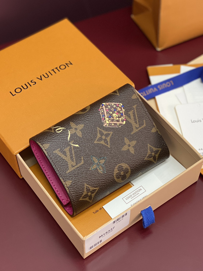 NIGO Louis Vuitton Victorine Wallet Monogram Empreinte Leather Wallets #nigo336125