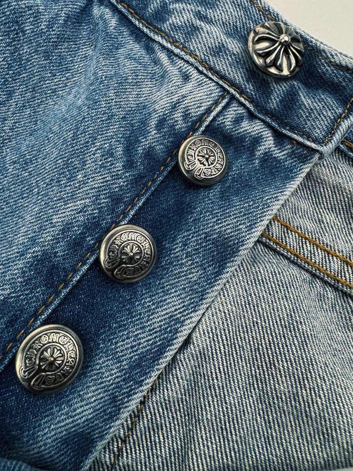 NIGO Chrome Hearts Cross Logo Jeans #nigo336107