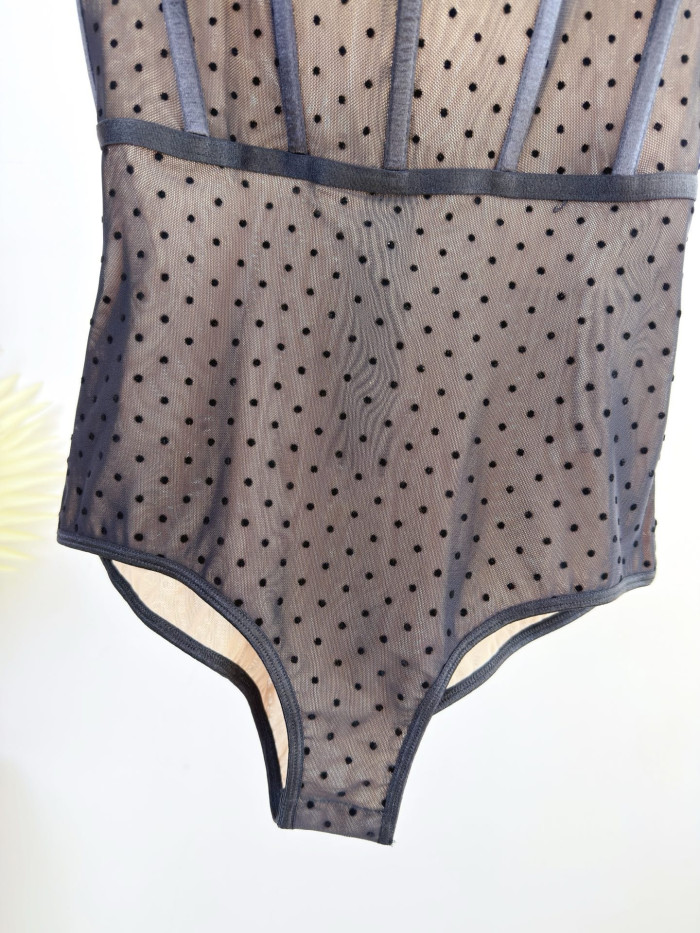 NIGO Zimmermann Dot Bodysuit Black #nigo336152