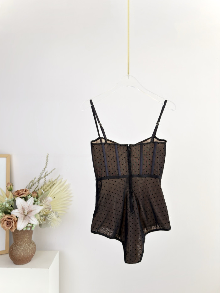 NIGO Zimmermann Dot Bodysuit Black #nigo336152