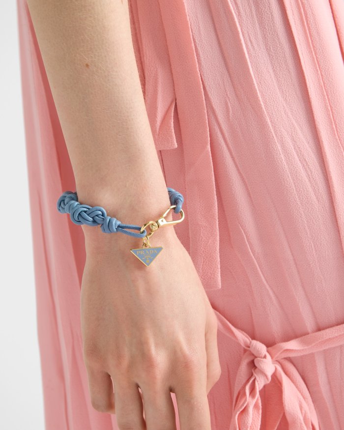 NIGO Prada Nappa Leather Bracelet #nigo336186