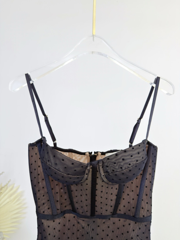 NIGO Zimmermann Dot Bodysuit Black #nigo336152