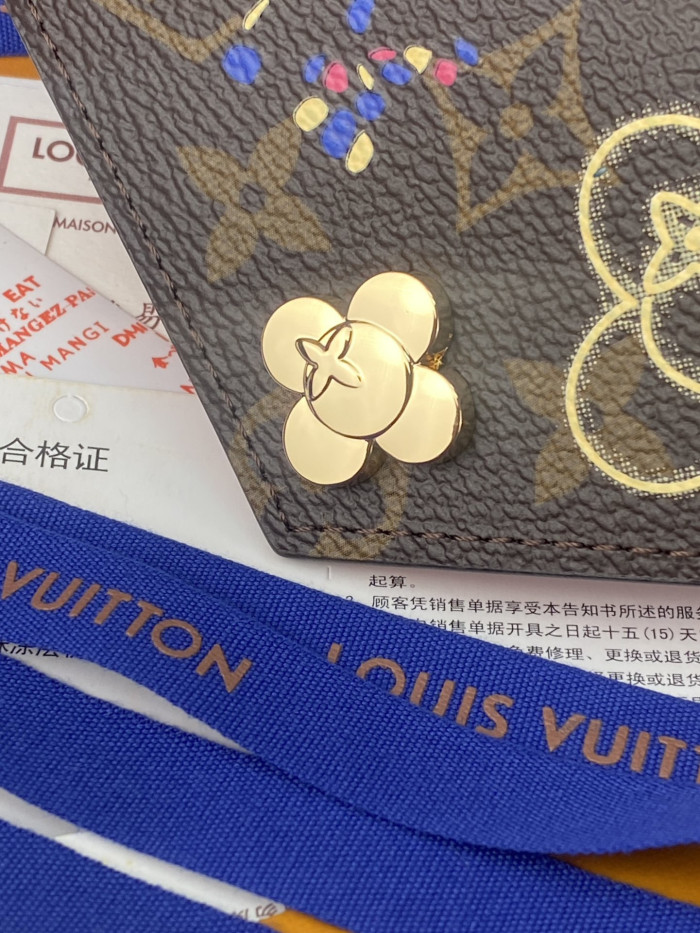 NIGO Louis Vuitton Victorine Wallet Monogram Empreinte Leather Wallets #nigo336125