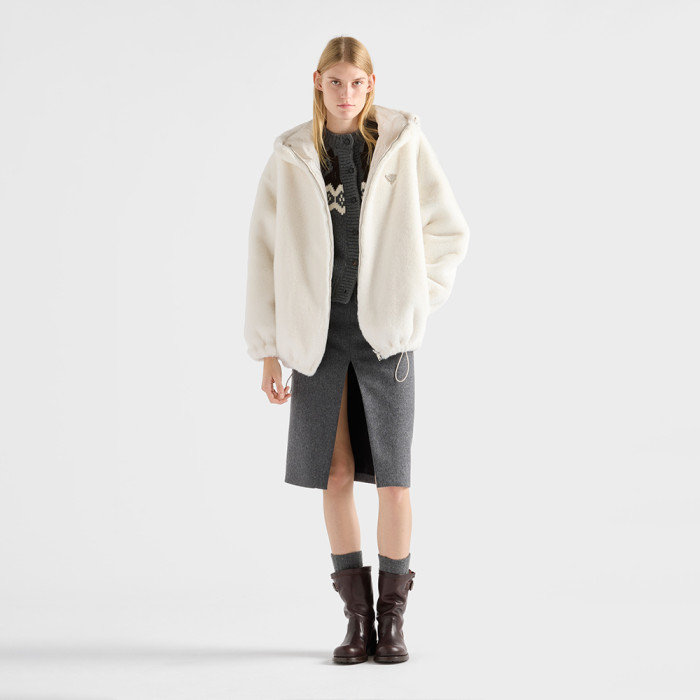 NIGO Prada White Reversible Aspen Jacket #nigo336216