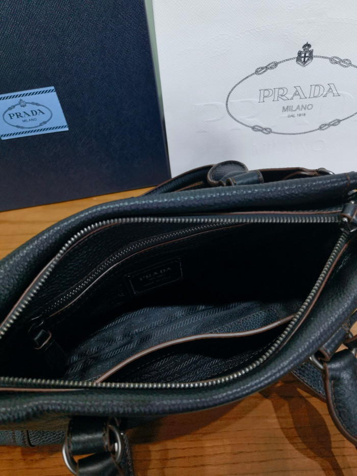 NIGO Prada Large Leather Tote Bag #nigo336202