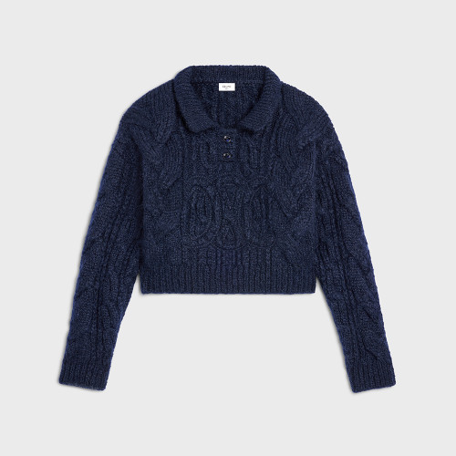 NIGO Celine Sweater Aran Mohair and Wool #nigo336382
