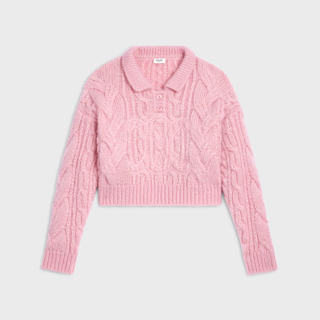 NIGO Celine Sweater Aran Mohair and Wool #nigo336382
