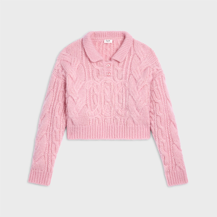 NIGO Celine Sweater Aran Mohair and Wool #nigo336382