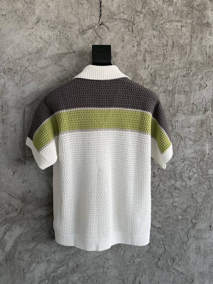 NIGO Casablanca Stripe Crochet Shirt Shorts #nigo336490