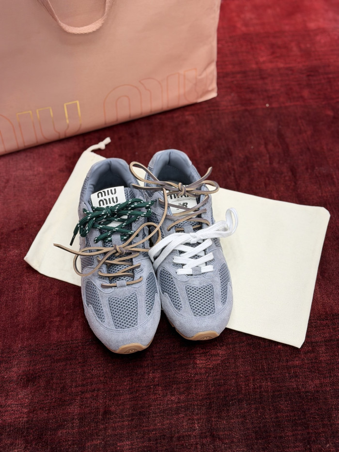 NIGO New Balance X Miu Miu 530 Sl Leather Sneakers #nigo336509