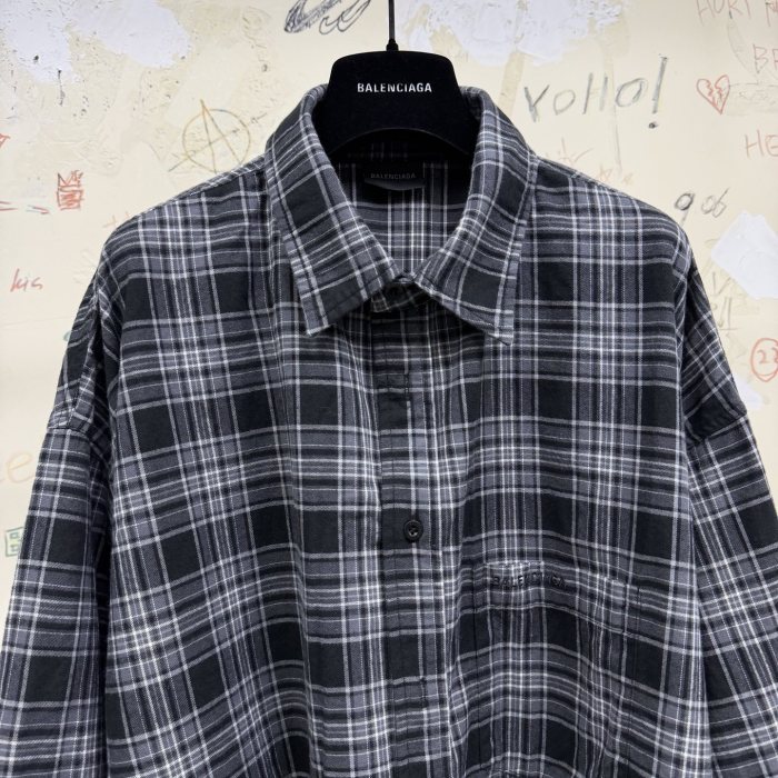 NIGO Top-quality Version Balenciaga Regular Fit Shirt #nigo336459