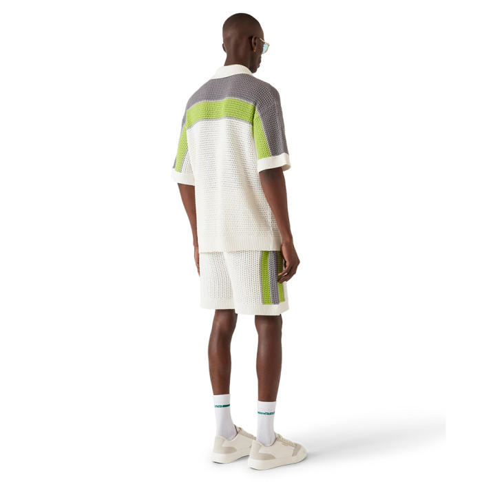NIGO Casablanca Stripe Crochet Shirt Shorts #nigo336490