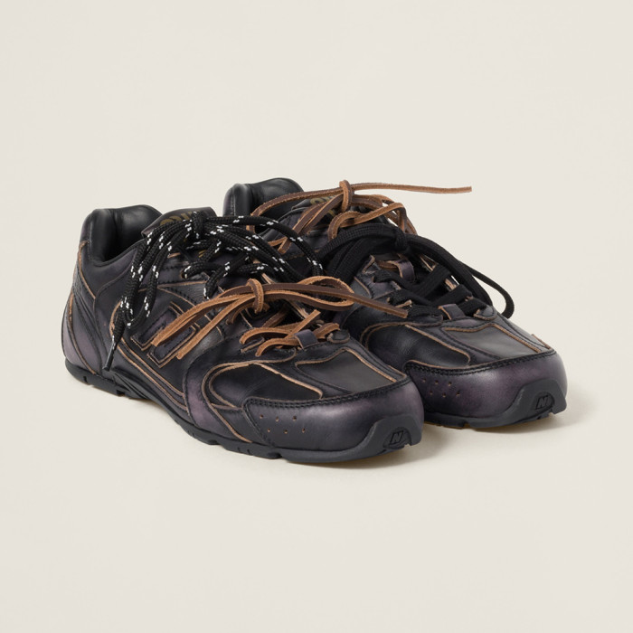 NIGO New Balance X Miu Miu 530 Sl Leather Sneakers #nigo336509