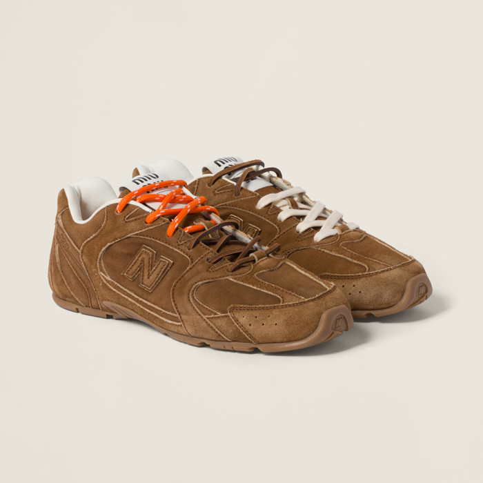 NIGO New Balance X Miu Miu 530 Sl Leather Sneakers #nigo336509