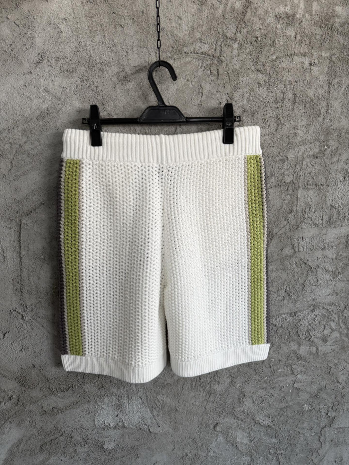 NIGO Casablanca Stripe Crochet Shirt Shorts #nigo336490