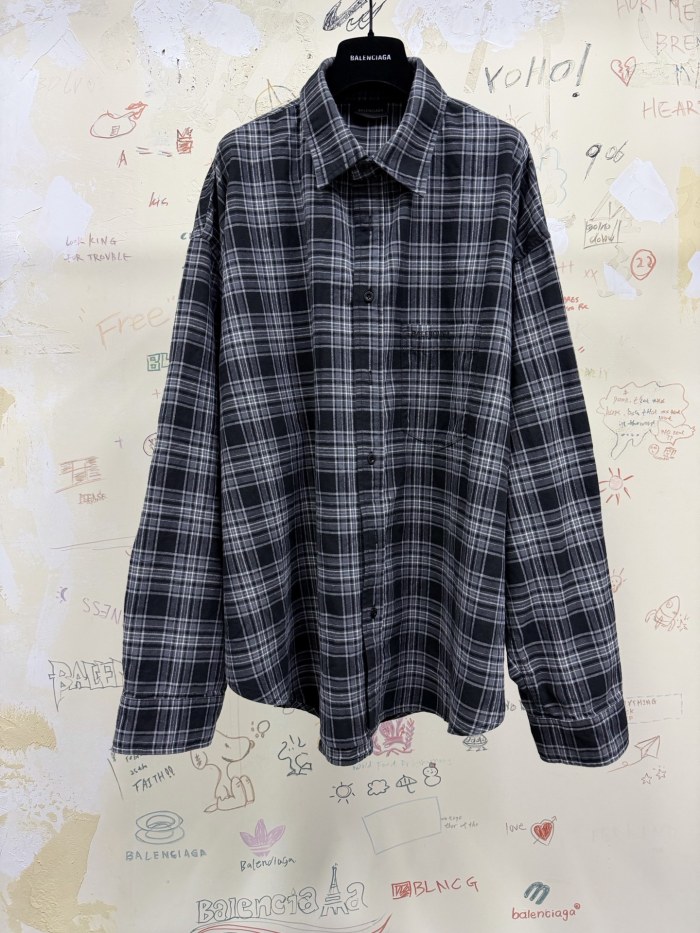 NIGO Top-quality Version Balenciaga Regular Fit Shirt #nigo336459