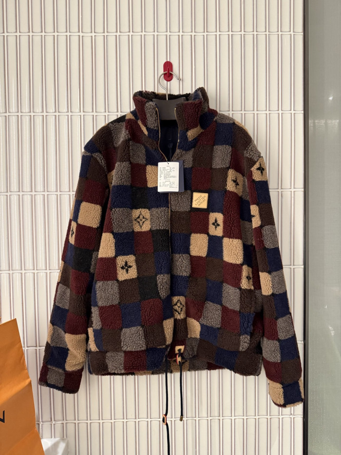 NIGO Louis Vuitton Damier Fleece Blouson #nigo336104