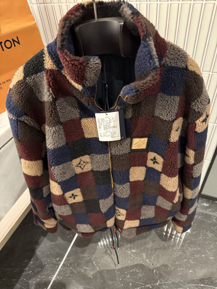 NIGO Louis Vuitton Damier Fleece Blouson #nigo336104